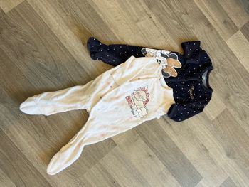 Lot 2 pyjamas velours