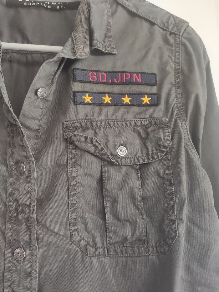 Superdry chemise army M - photo numéro 4