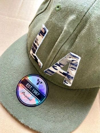 Casquette kaki LA