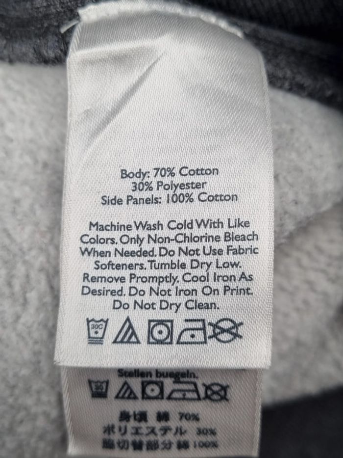 Sweat Eddie Bauer gris – Taille L Homme (mesures en photos) - photo numéro 5