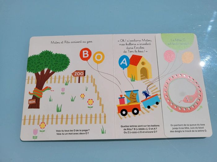 Livre animé Voilà les lettres! Je joue du bout des doigts, Moi tout seul (30) - photo numéro 3