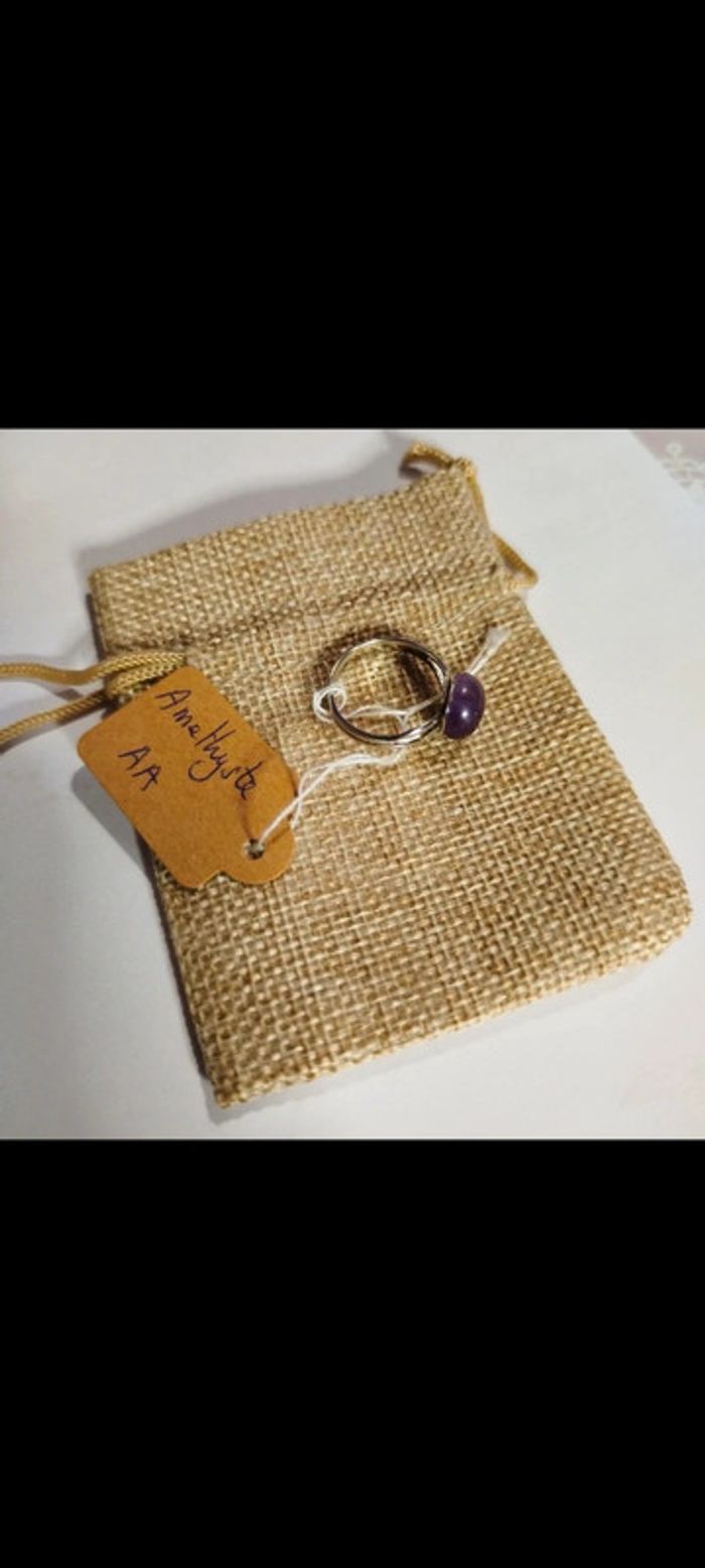 Bague Améthyste AA - photo numéro 5