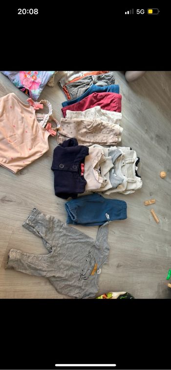 Gros lots vêtements fille