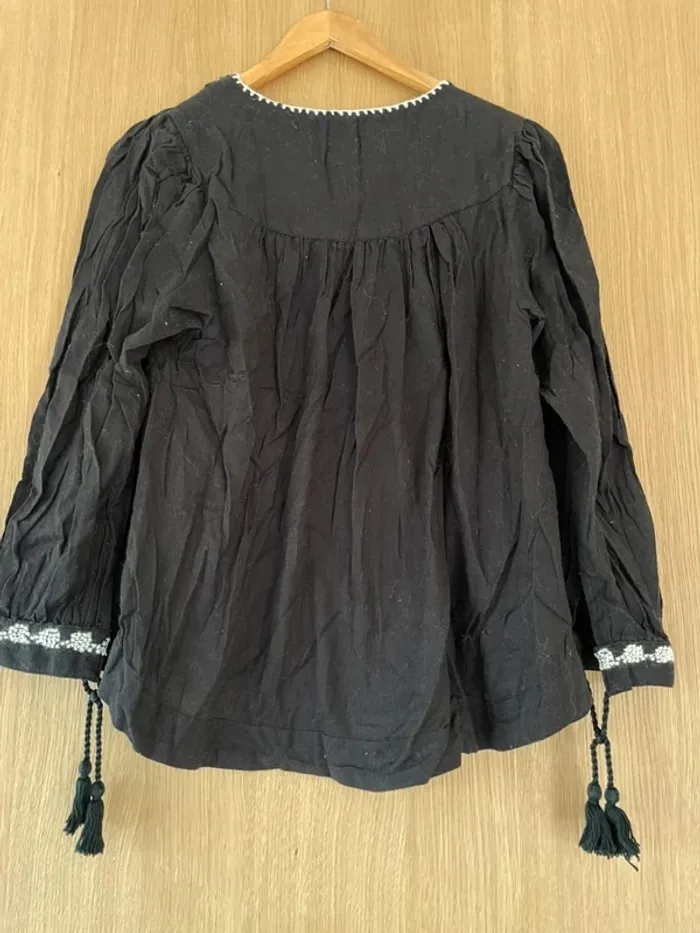 Blouse noire bohème my Sunday morning - photo numéro 3