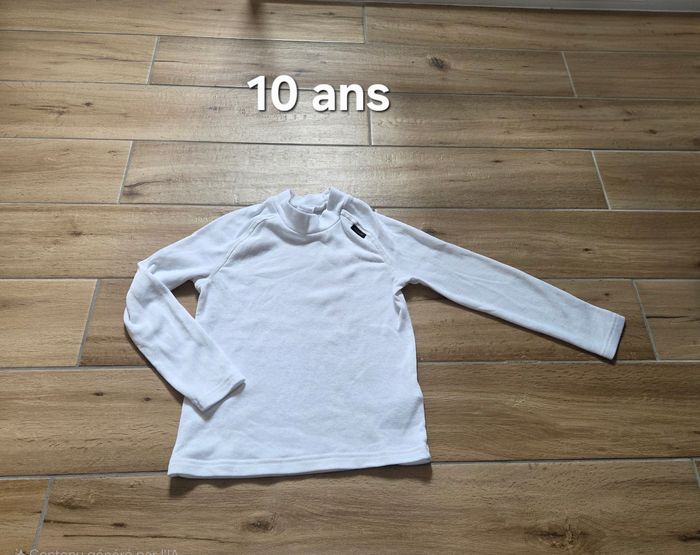 T-shirt hiver 10 ans décathlon