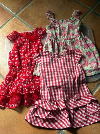 Lot de 3 robes