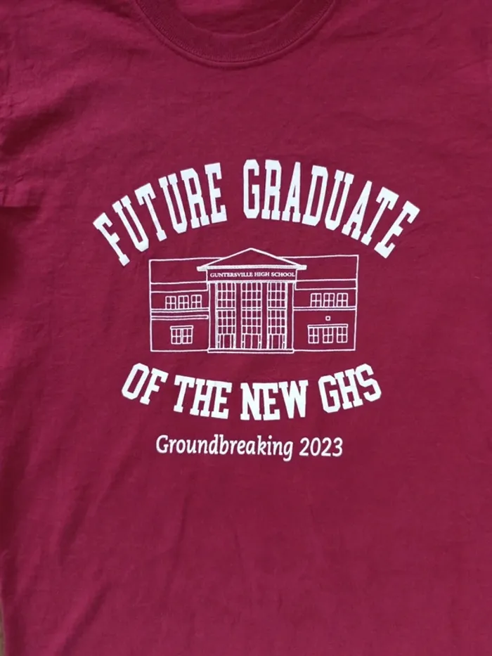 T-shirt manches courtes university usa Alabama guntersville hight School taille S - photo numéro 2
