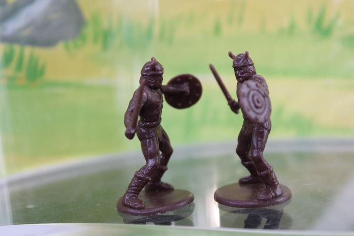 Arbaletes et catapulte lot figurines viking - photo numéro 4