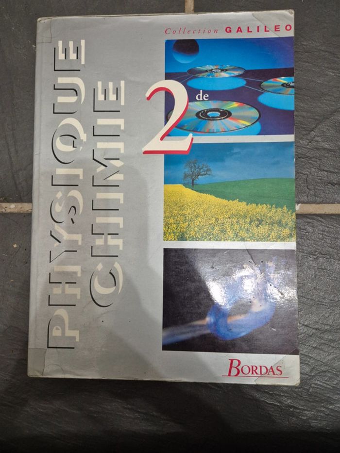 Livre physique chimie 2de