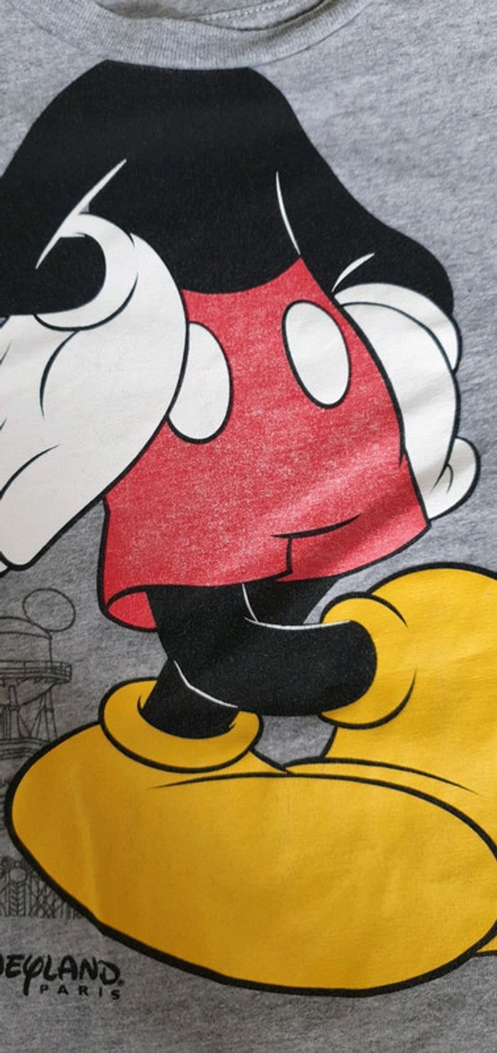 Tee-shirt manches courtes disneyland paris 4 ans - photo numéro 3