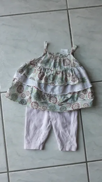 Robe + legging court