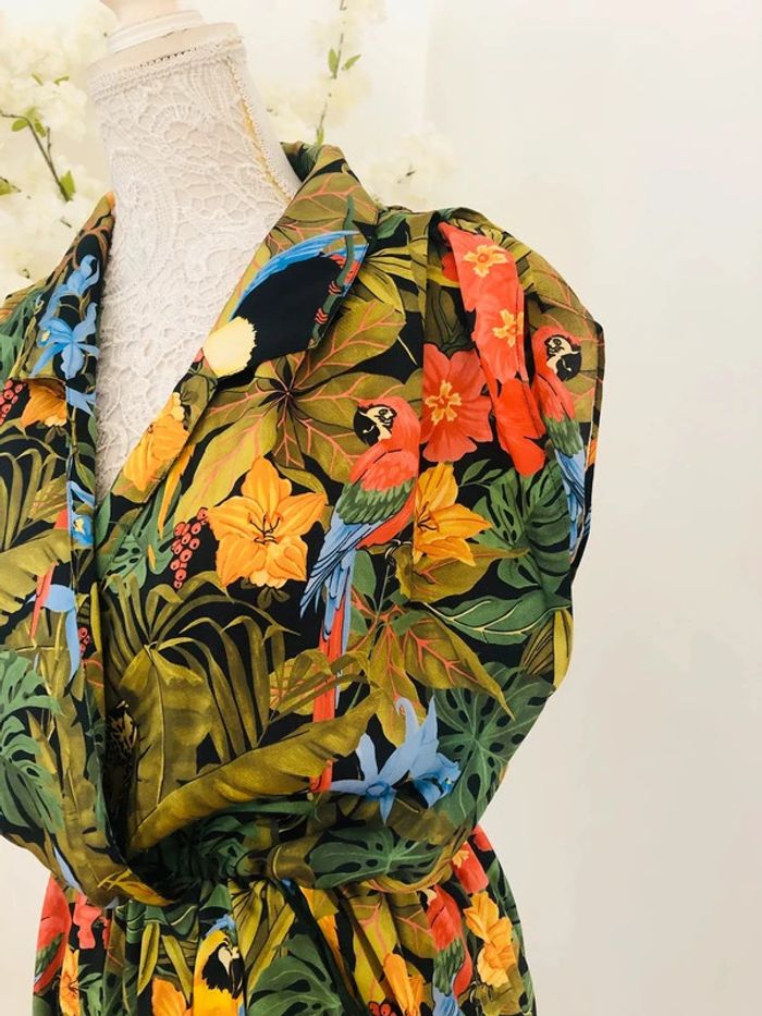 Combinaison imprimée neuve Zara neuve taille S - photo numéro 8