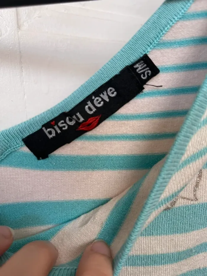 Haut épaules dénudées Taille S/M Bisou d’Eve - photo numéro 3