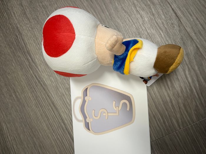 Super Mario - Peluche Toad - photo numéro 3