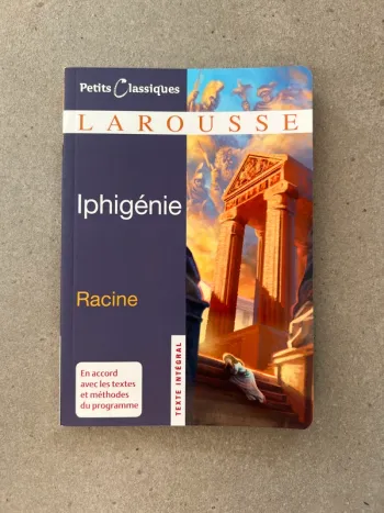 Livre Iphigénie de Racine