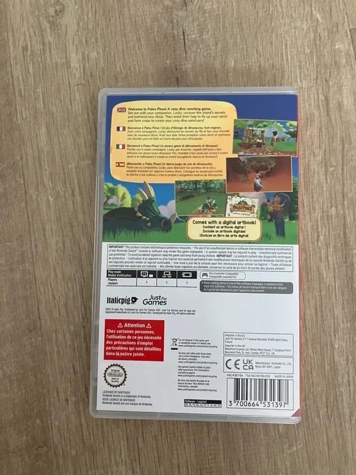 Jeu Nintendo switch paleo pines : the dino valley - photo numéro 2