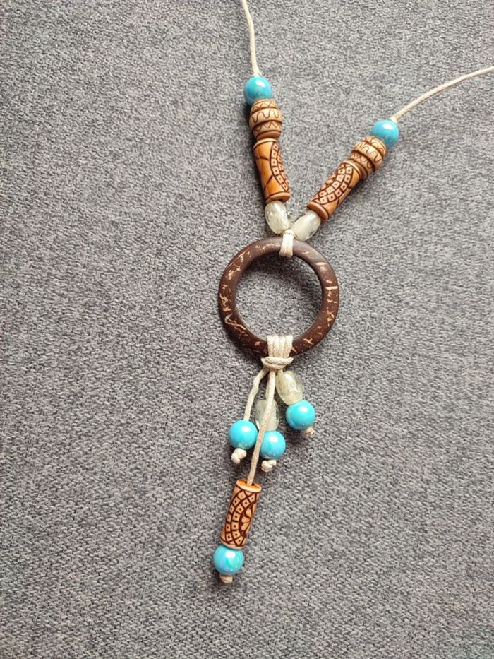 Collier à nouer en perle - photo numéro 2