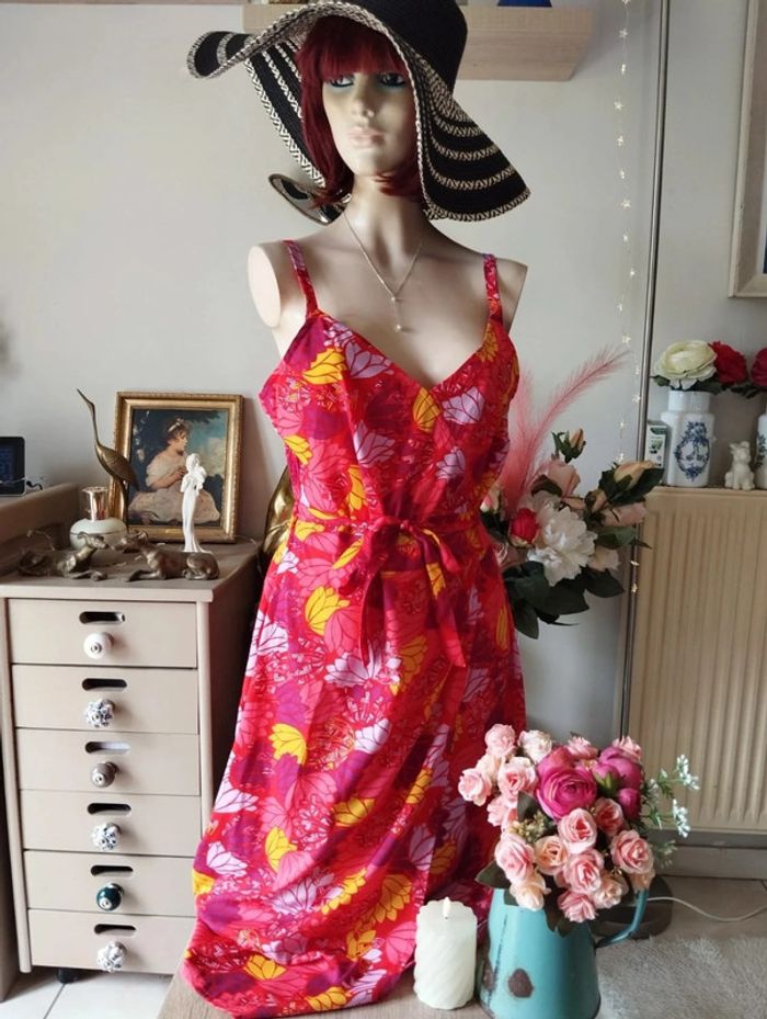 🪷Robe Légère Fleurie La Fiancée du Mékong T40/42🪷