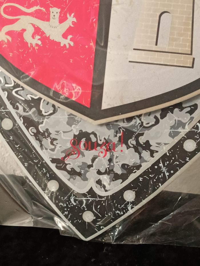 Déguisement bouclier Souza - photo numéro 3