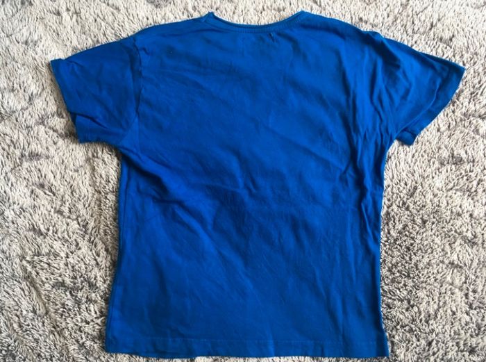 Teeshirt manches courtes bleu roi Zara - 6 ans - photo numéro 4