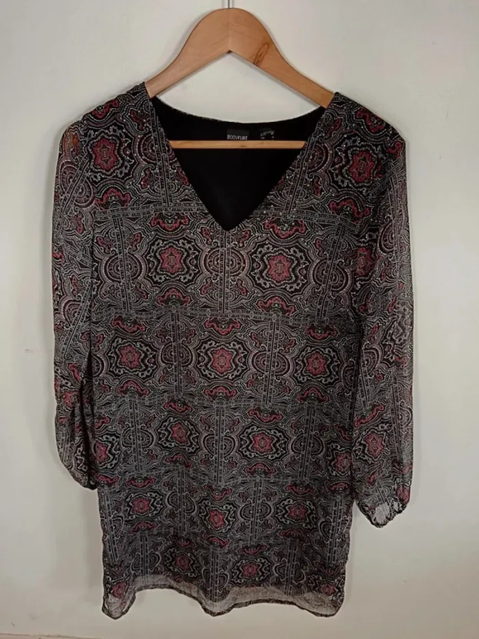 C23 robe imprimé Body flirt 40