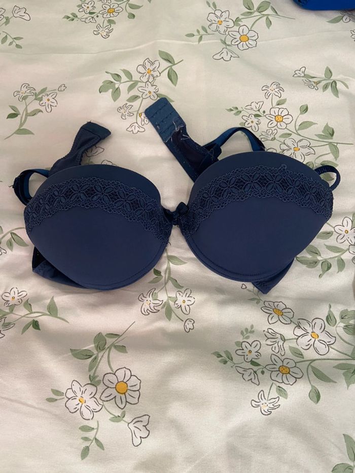 Soutien gorge marine