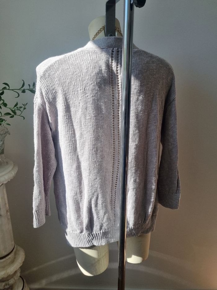Cardigan gris comptoir des cotonniers - photo numéro 8