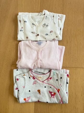 Lot 3 pyjamas 3 mois