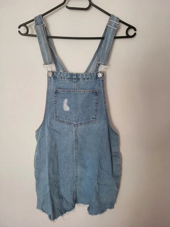 Robe salopette en jean 1