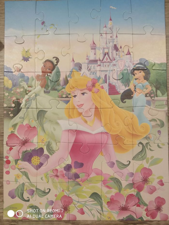 Puzzle Disney princess