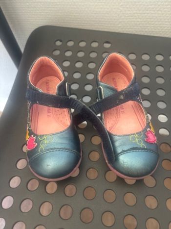 Ballerines bleues
