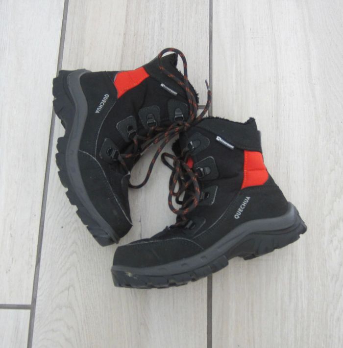 Chaussures de randonnée Quechua Snow 200 pointure 31 - photo numéro 4