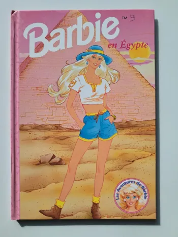 Livre Barbie en Égypte