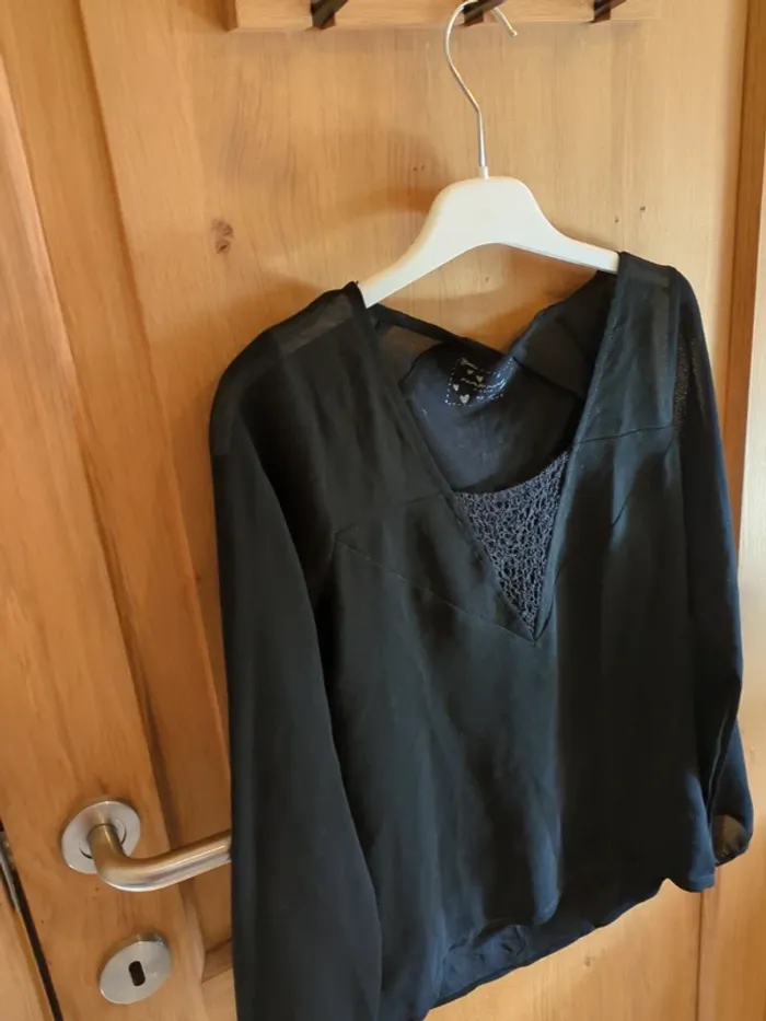 Blouse Naf Naf en kaki Xs - photo numéro 3