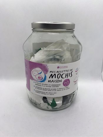 NEUF Kit complet Mes recettes de mochis maison DIY Nature et Découvertes Do It Yourself preparation mochi Japon recette AB Bio