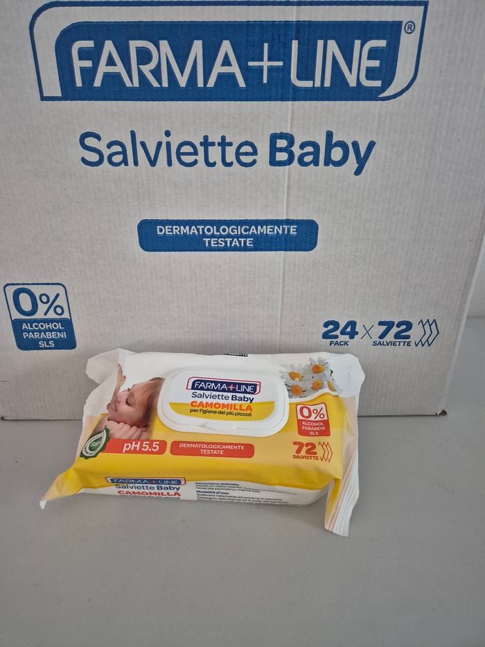 24 paquets de 72 lingettes
