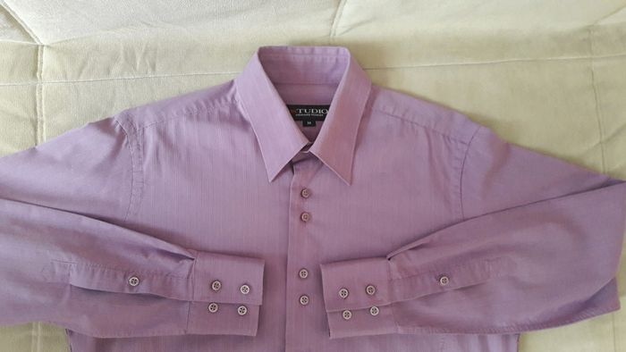 Chemise Armand Thiery taille M, couleur lila - photo numéro 4
