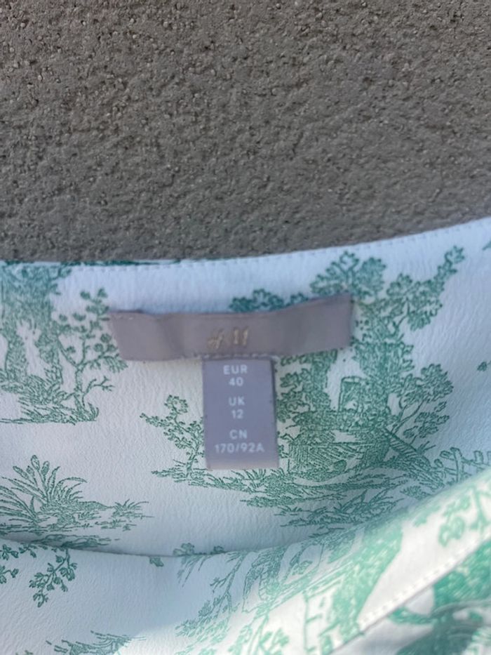 Débardeur, vert et blanc - photo numéro 4