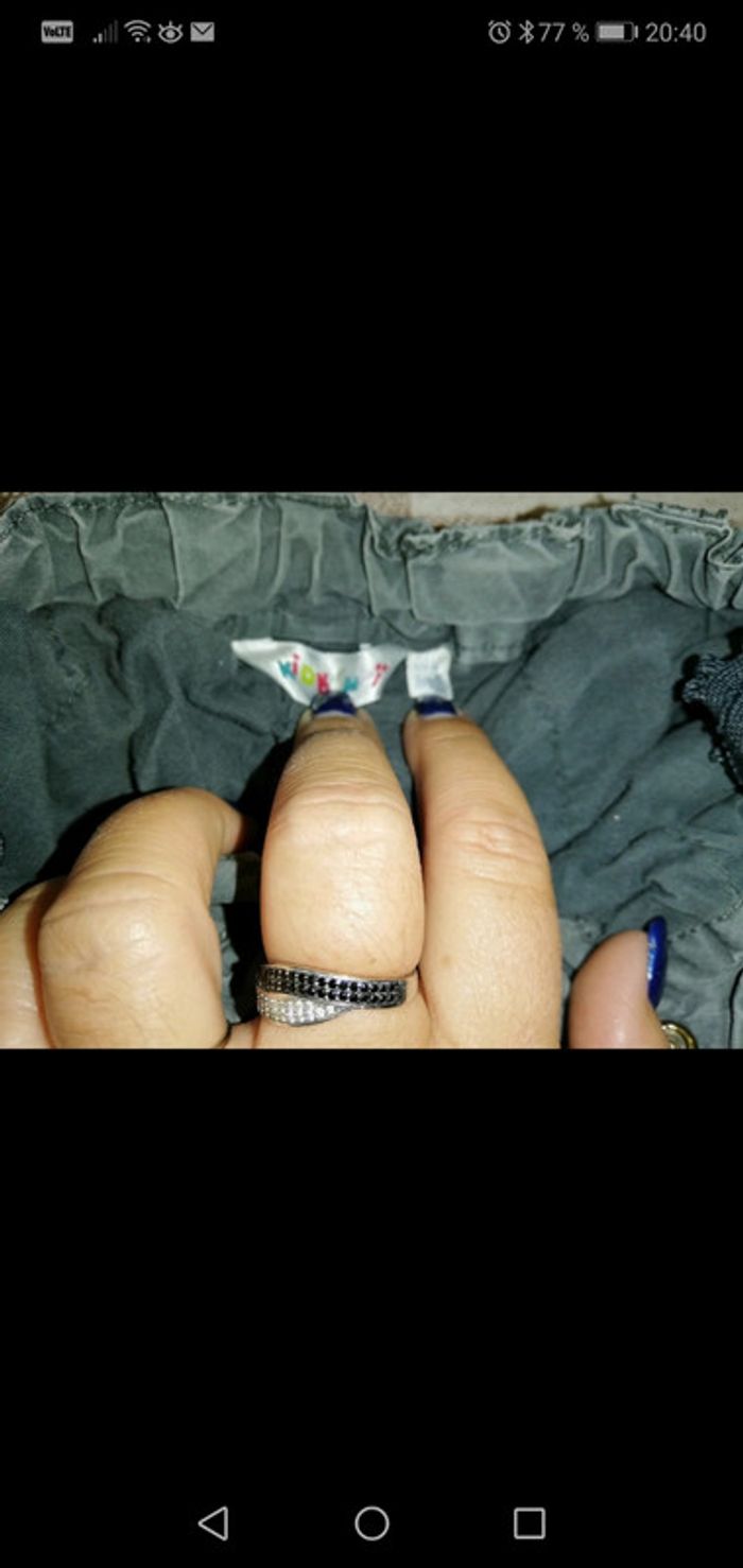 Pantalon 24 mois doublé gris kid kanai - photo numéro 4