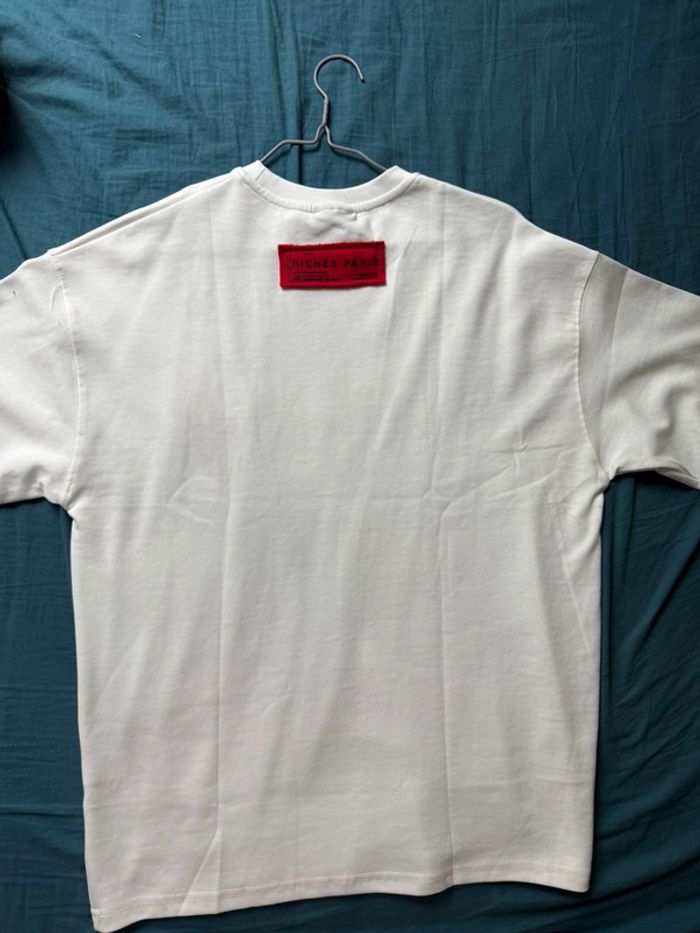 👕 T-shirt Riches Paris – Broderie cœur fleuri 🌹 - photo numéro 4