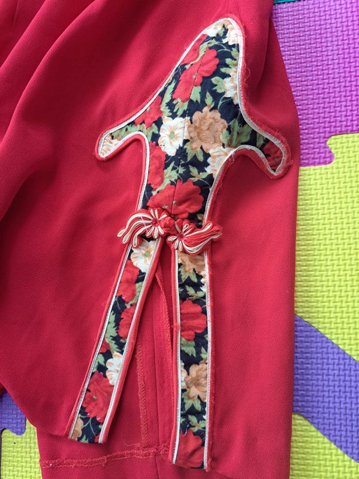 Robe déguisement style asiatique 4 ans - photo numéro 2