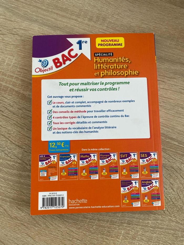 specilité humanités littérature et philosophie objectif bac 1re nouveau programme - photo numéro 2