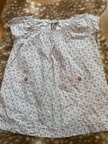 Robe fleurie Petit Bateau 18 mois
