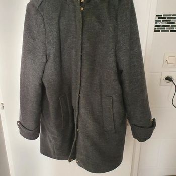 Manteau gris anthracite