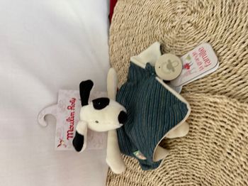 Moulin Roty Doudou Chien Julius La Grande Famille
