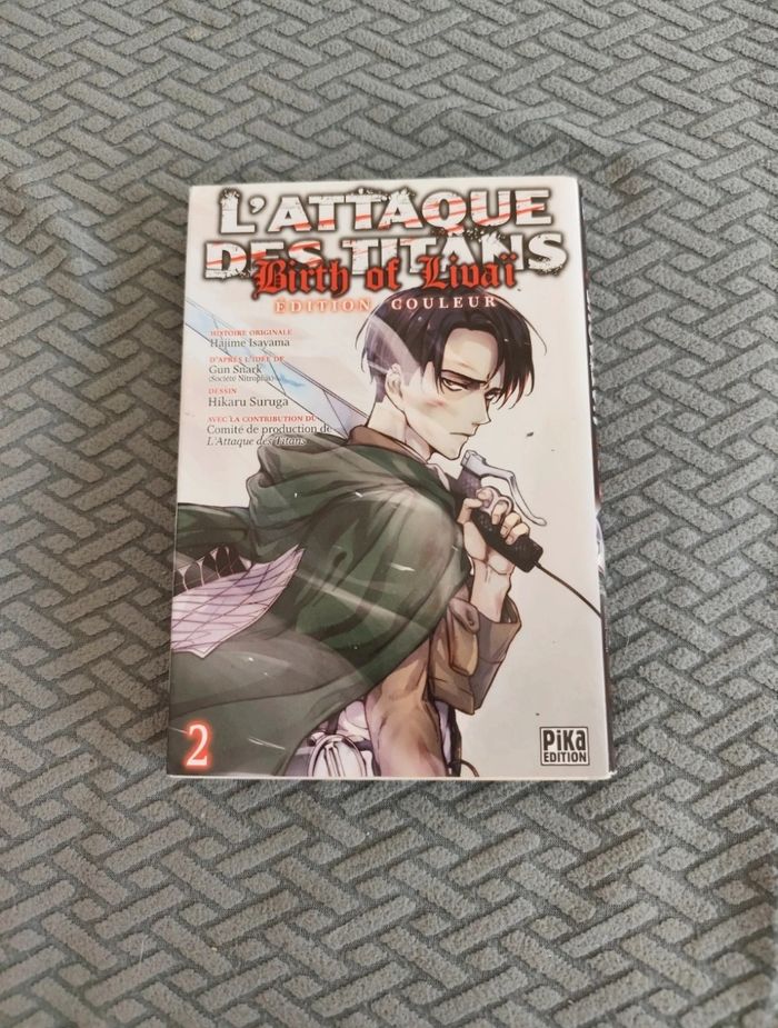 Lot de 6 manga l'attaque des titans - photo numéro 4