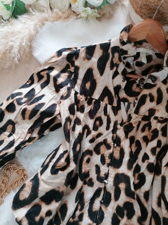 Jolie blouse Leopard taille S H&M - photo numéro 2
