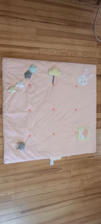 Tapis d'éveil rose