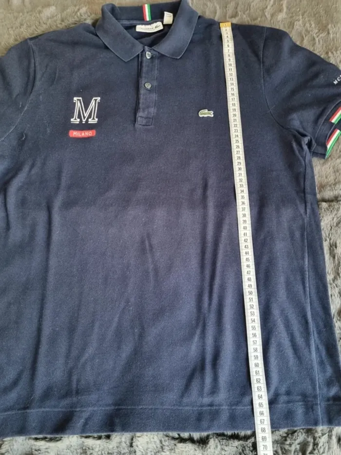 Polo Lacoste Bleu – Taille S Hommes - photo numéro 11