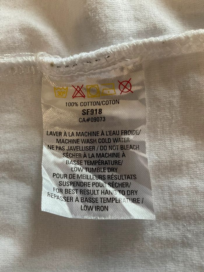 T-shirt blanc pour homme Kangol taille XXL 368 - photo numéro 10